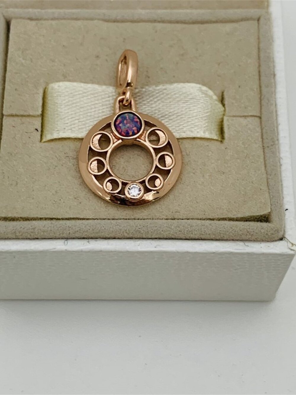 ✨🔥Pandora ME Lunar Phases Medallion CHARM| Rose Gold-Plated